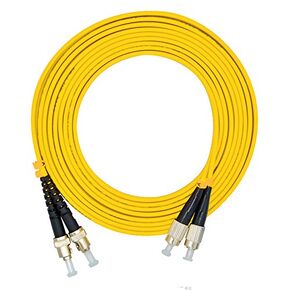 1Meter 3ft FC to FC Duplex 9/125 Single-Mode Fiber Optic Cable Jumper Optical Patch Cord FC-FC