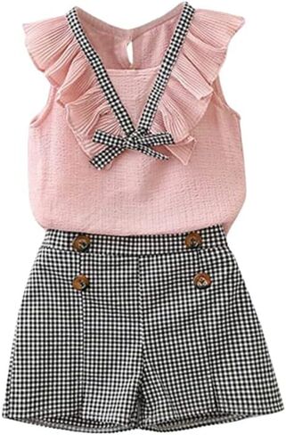 Summer Sunshine Duo 2pc Tots & Girls Tops + Shorts in Saudi Arabia