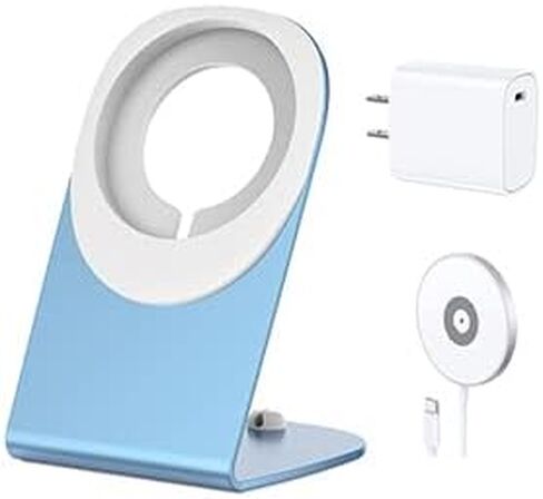 Power Up Effortlessly with The Magnetic Wireless Charger - Mag-Safe Charger Compatible Charging Stand in Saudi Arabia