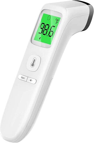 Thermometer for Adults, No-Touch Baby Thermometer, Infrared Digital Thermometer for Kids, Accurate Reading with Large LCD Screen, Fever Alarm in Saudi Arabia
