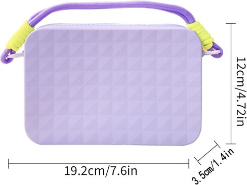 Bogg Bag Accessories, Silicone Bogg Bag Organizer Phone Holder for Bogg Bag Beach Tote Bags (Purple) in Saudi Arabia