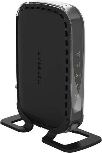 NETGEAR Cable Modem CM400 Compatible with Cable Providers Xfinity by Comcast, Spectrum, Cox | For Cable Plans Up to 100 Mbps | DOCSIS3.0, Black (CM400-100NAS) (Renewed) in Saudi Arabia