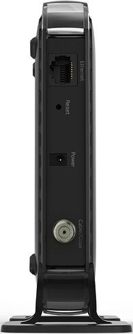NETGEAR Cable Modem CM400 Compatible with Cable Providers Xfinity by Comcast, Spectrum, Cox | For Cable Plans Up to 100 Mbps | DOCSIS3.0, Black (CM400-100NAS) (Renewed) in Saudi Arabia