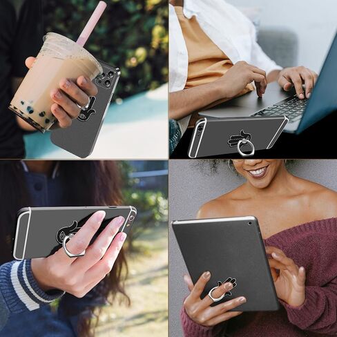 Hand Phone Grip Holder, Evil Eye Phone Ring Stand Compatible with Smartphone, Tablet, E-Reader, Etc (PHGR-BK) in Saudi Arabia