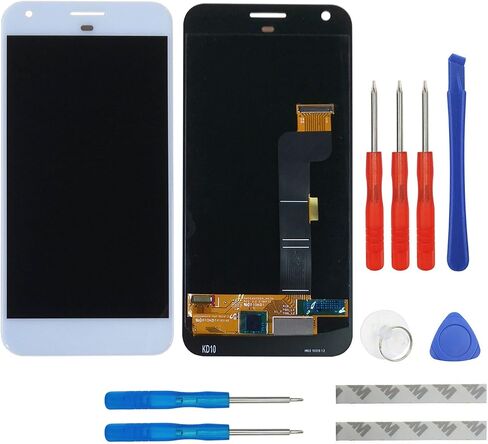 AMOLED Display Compatible with Google Pixel XL (White) Touch Screen Digitizer Assembly with Tools in Saudi Arabia