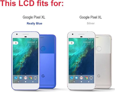 AMOLED Display Compatible with Google Pixel XL (White) Touch Screen Digitizer Assembly with Tools in Saudi Arabia