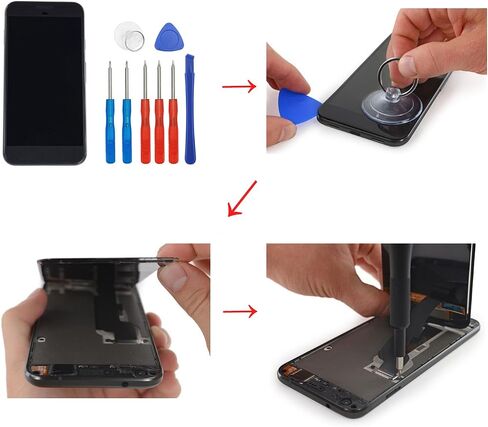 AMOLED Display Compatible with Google Pixel XL (White) Touch Screen Digitizer Assembly with Tools in Saudi Arabia