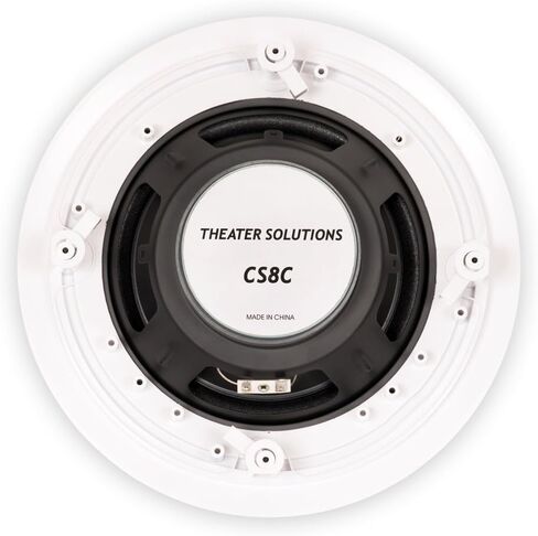 Theater Solutions CS8C in Ceiling 8" Speakers Surround Sound Home Theater 2 Pair Pack 2CS8C in Kuwait