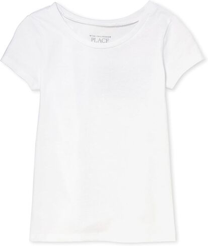 The Children's Place Baby Girls' and Toddler Basic Short Sleeve Layering Tees in Saudi Arabia