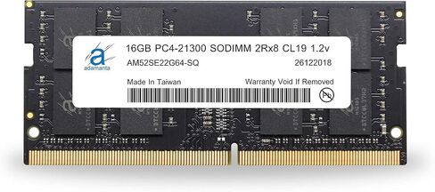 Adamanta 8GB (1x8GB) Memory Upgrade for 2020 Apple iMac 27" w/Retina 5K Display, 2019 Apple iMac 27" w/Retina 5K Display, 2018 Apple Mac Mini DDR4 2666Mhz PC4-21300 SODIMM 1Rx8 CL19 1.2v DRAM RAM in Saudi Arabia