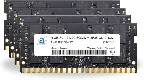 Adamanta 8GB (1x8GB) Memory Upgrade for 2020 Apple iMac 27" w/Retina 5K Display, 2019 Apple iMac 27" w/Retina 5K Display, 2018 Apple Mac Mini DDR4 2666Mhz PC4-21300 SODIMM 1Rx8 CL19 1.2v DRAM RAM in Saudi Arabia