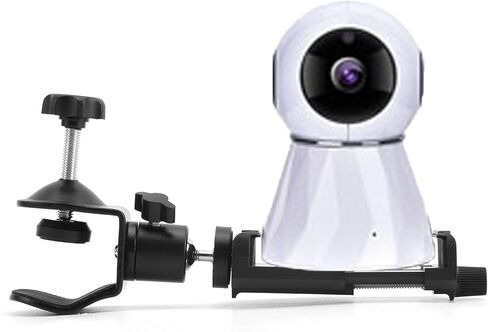 Baby Camera Monitor Mount Bracket, 360 Degrees Rotatable Adjustable Holder Flexible Camera Stand for Crib Nursery in Kuwait