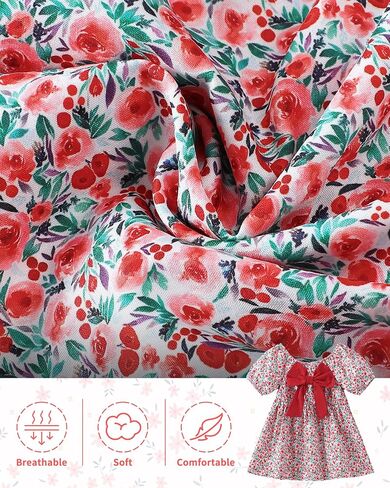 Toddler Baby Girls Dresses Summer Ruffle Short Sleeve Dress Floral Cute Sundress Hat Casual Outfits 1t 2t 3t Girl Dress in Saudi Arabia