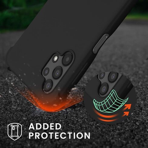 kwmobile Crossbody Case Compatible with Samsung Galaxy A13 4G Case - TPU Silicone Cover with Strap - Black in Saudi Arabia