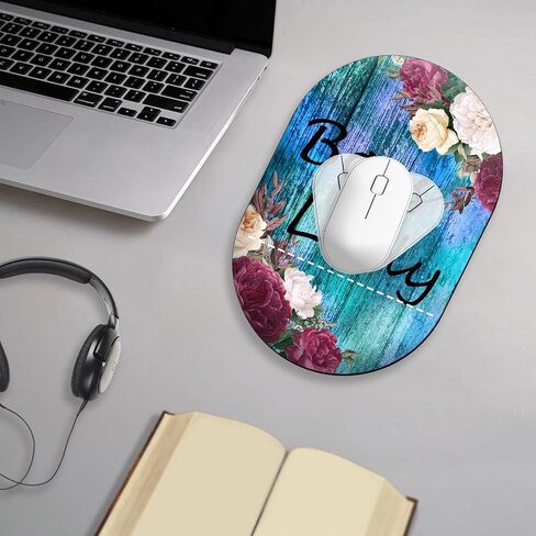 Gaming Mouse Pad with Coasters Set, Boss Lady Design Mouse Pad Non-Slip Rubber Mousepad Office Accessories Desk Decor Mouse Pads for Computers Laptop in Saudi Arabia