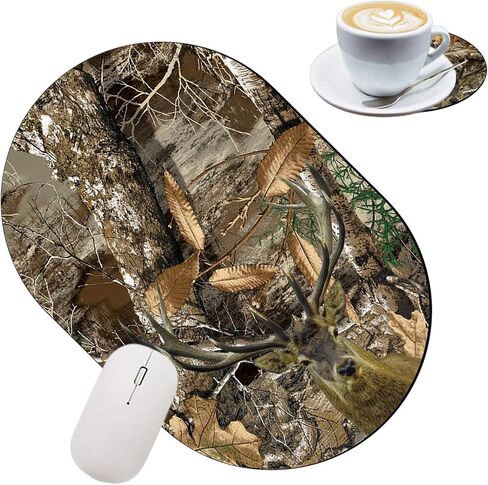 Gaming Mouse Pad with Coasters Set, Boss Lady Design Mouse Pad Non-Slip Rubber Mousepad Office Accessories Desk Decor Mouse Pads for Computers Laptop in Saudi Arabia