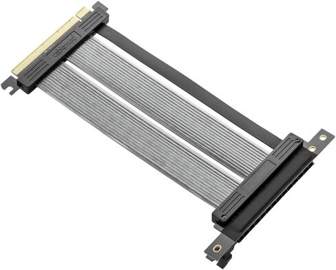 إصدار CableMod Vertical PCI-e Bracket Triple Slot مع كابل PCI-e 4.0 Riser (أسود، 2 × DisplayPort) in Kuwait