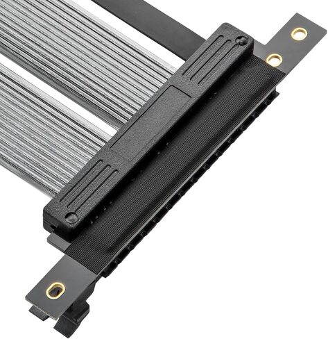 إصدار CableMod Vertical PCI-e Bracket Triple Slot مع كابل PCI-e 4.0 Riser (أسود، 2 × DisplayPort) in Kuwait