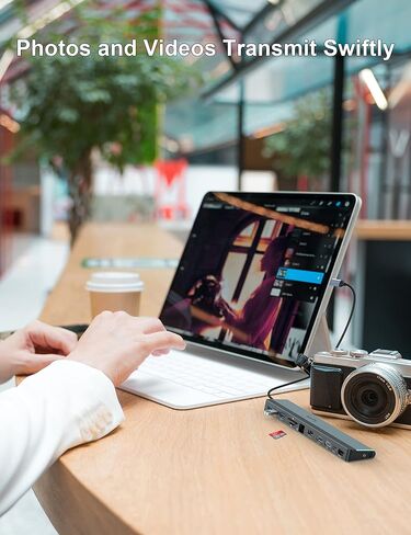 محطة إرساء USB C شاشة مزدوجة: قاعدة Lyare 12 في 1 Thunderbolt 3/4 مع 3 منافذ USB-A 3.0، USB-C 3.0، HDMI مزدوج 4K، إيثرنت 1000 ميجا بايت في الثانية، 100 وات PD، SD/TF، ​​صوت، لجهاز MacBook Air/ برو، إتش بي، ديل، لينوفو، أيسر in Kuwait
