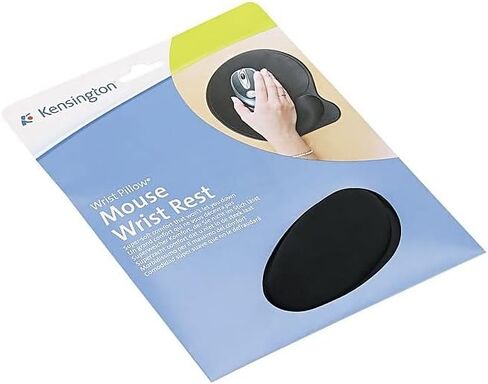 Kensington Wrist Pillow Mouse Wrist Rest - Black - Black - Foam in Saudi Arabia