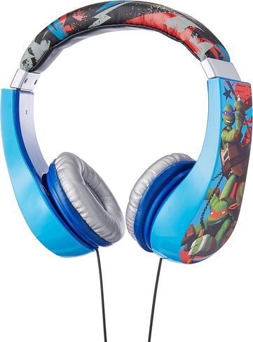 Sakar Kids Safe Over The Ear Headphones, Volume Limiter for Developing Ears, 3.5MM Stereo Jack, Recommended for Ages 3-9 in Saudi Arabia
