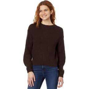 Madewell Directional-Knit Wedge Sweater for Women - Acrylic-Blend Fabrication - Heavyweight and Brushed