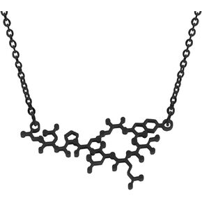 TGBJE Molecule Necklace Oxytocin Pendant Jewelry Chemistry Women Jewelry Love Hormone Gift Science Jewelry