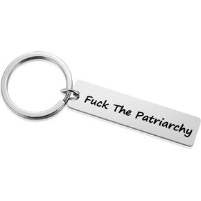 Aesnefe Smash The Patriarchy Keychain Gifts for Her Women Activist Gift for Female Feminist Gift for Friends BFF Teen Girl Inspirational Equality Keyring Gifts for Mom Daughter in Kuwait
