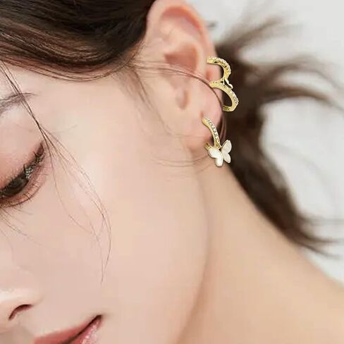 Sonateomber 3 Pairs Small Hoop Earrings for women Multiple, Cute Gold Tiny Cubic Zirconia Diamond Huggie Cartilage Sterling Silver Ears Hypoallergenic Piercing Earrings Jewelry Gift in Saudi Arabia