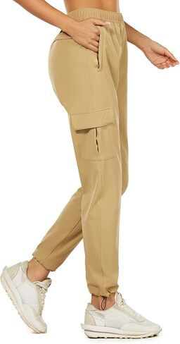 سراويل ADOREISM النسائية للمشي لمسافات طويلة سريعة الجفاف ومقاومة للماء وخفيفة الوزن للنساء مع جيوب متعددة in Kuwait