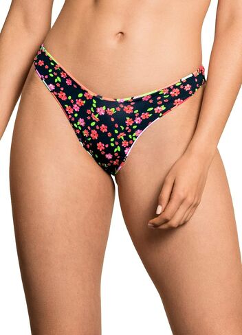 Maaji Women's Standard High Leg Signature Cut, Multicolor, MD in Saudi Arabia