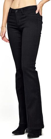 بنطال تشيلو جينز نسائي كلاسيكي متوسط ​​الارتفاع in Kuwait