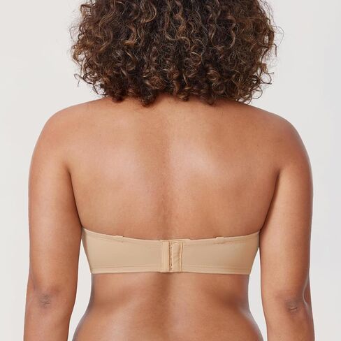 DELIMIRA Women's Underwire Non Padded Seamless Strapless Bra Plus Size in Saudi Arabia
