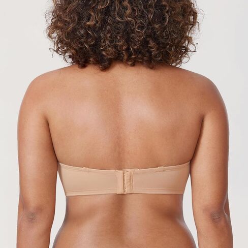 DELIMIRA Women's Underwire Non Padded Seamless Strapless Bra Plus Size in Saudi Arabia