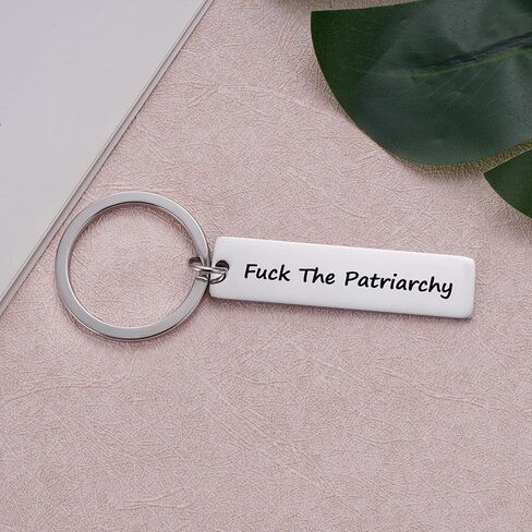Aesnefe Smash The Patriarchy Keychain Gifts for Her Women Activist Gift for Female Feminist Gift for Friends BFF Teen Girl Inspirational Equality Keyring Gifts for Mom Daughter in Kuwait