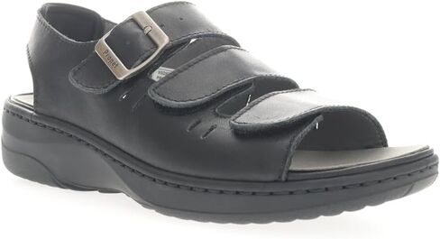 Propet Womens Breezy Walker Strappy Athletic Sandals Casual Low Heel 1-2" - Black in Saudi Arabia