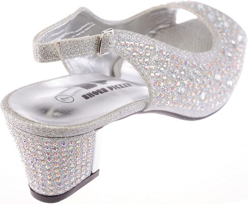 women's Heel Sandals Rhinestone Dress-Shoes lime01 in Saudi Arabia