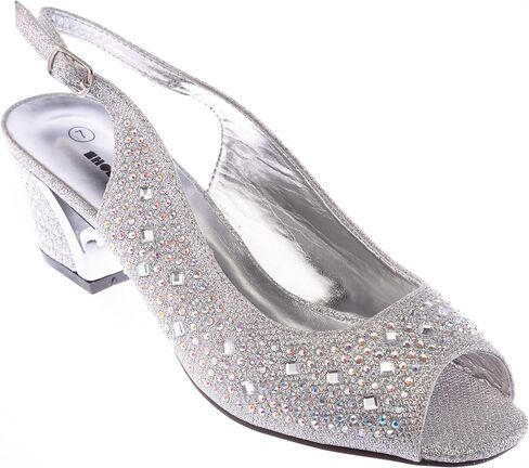 women's Heel Sandals Rhinestone Dress-Shoes lime01 in Saudi Arabia