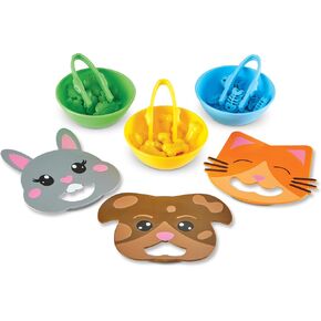 Learning Resources Fine Motor Feeding Friends, 39 Pieces, Ages 3+, Toddler Toys, Montessori Toys, Preschool Learning Activities