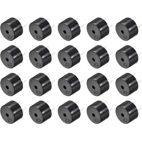 uxcell 80dB 3V Passive Electronic Buzzer Electromagnetic Beep Tone Alarm Ringer 20Pcs