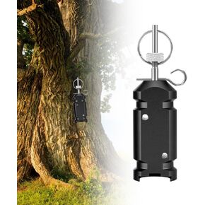 Camp Security Perimeter Trip Alarm, 12 Gauge Camping Trip Wire Alarm Device, Bear Deterrent, Anti-Intruder Early Warning Security System, Camping Safety Trip Alarm
