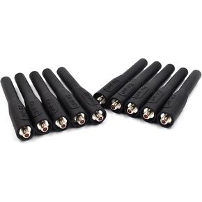 (10-Pack) UHF 400-470MHz Stubby Antenna for Motorola RDU2020 RDU2080D RDU4100 RDU4160D RDV2020 RDV5100 CP110 EP150 XTNI A10 A12 RDX Two-Way Radio 3.5inch