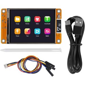 ESP32 Touchscreen 2.8 Inch LCD TFT Module with Touch Screen Display Module ESP-WROOM-32 2.8" 240x320 Smart Display Screen for Arduino LVGL WIFI Bluetooth Dual Core Development Board