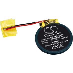 Battery for Garmin Approach S1, S3, S4, Forerunner 110, 210, S1, 361-00047-00, 361-00064-00,