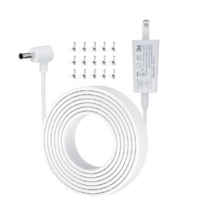 Power Cord for Ring Stick Up Cam/Ring Plug-in 3rd Gen/2nd Gen & Ring Pan Tilt Stick Up Camera Charger Adapter, Extension Cable 16 FT