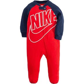 Nike baby-girls Sportswear Graphic Footed Coverall
