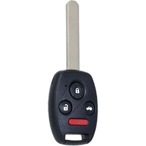 Key Fob Fits for Honda Accord 2008 2009 2010 2011 2012 (Sedan Only) / Pilot 2009- 2013 2014 2015 KR55WK49308 Remote Control Head Key Replacement 35118-TA0-A00 ID46