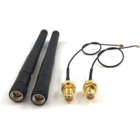 2pcs 433 Mhz Sma Gmrs Antenna High Frequency 3dbi with Sma Male Connector SMA-Male 433Mhz GSM GPRS Omni Antenna Device Receivers Alarm System