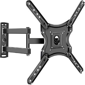 Swivel TV Wall Mount Full Motion TV Bracket with Articulating Arm for Most 14-60 Inch LED, LCD Flat Curved Smart TVs Monitor Tilt Extension Rotation Corner TV Mounts Max VESA 400x400mm Up to 55 lbs