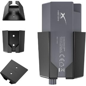 StarLink Ethernet Adapter Mount, Starlink Internet Kit Satellite ABS Brackets Mounting Kit for Star Link Ethernet Adapter, Space Saving & Signal Integrity (White)